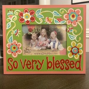 Hand Painted Photo Frame